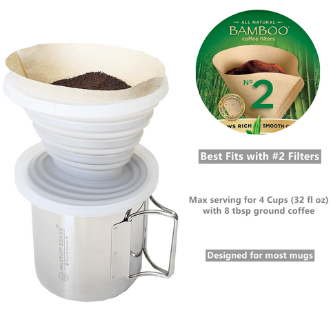 Mastiff Gears ® Collapsible coffee Dripper Mastiff Gears ® Collapsible coffee Dripper