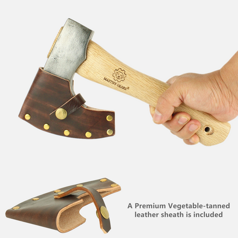 Mastiff Gears® Dwarven Axe, Wooden Handle Hatchet