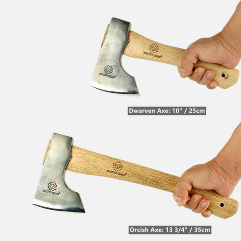Mastiff Gears® Orcish Axe, Wooden Handle Hatchet Mastiff Gears® Orcish Axe, Wooden Handle Hatchet