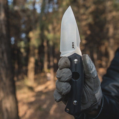 Mastiff Gears® Sanrenmu (SRM) S725P Full Tang Fixed-Blade Knife w/Molded Polymer Sheath Mastiff Gears® Sanrenmu (SRM) S725P Full Tang Fixed-Blade Knife w/Molded Polymer Sheath