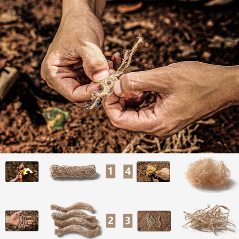 Mastiff Gears® Ultimate Bushcraft Survival Fire Starter Kit Mastiff Gears® Ultimate Bushcraft Survival Fire Starter Kit