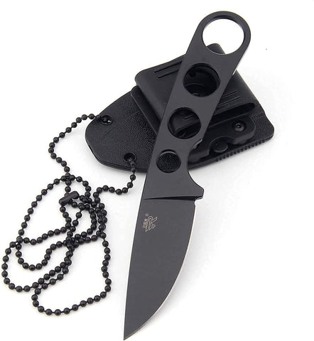Mastiff GearsĀ® Sanrenmu (SRM) 7130 Full Tang Fixed-Blade Knife w/ Molded Polymer Sheath & Belt Adapter (Black Coated) Mastiff GearsĀ® Sanrenmu (SRM) 7130 Full Tang Fixed-Blade Knife w/ Molded Polymer Sheath & Belt Adapter (Black Coated)
