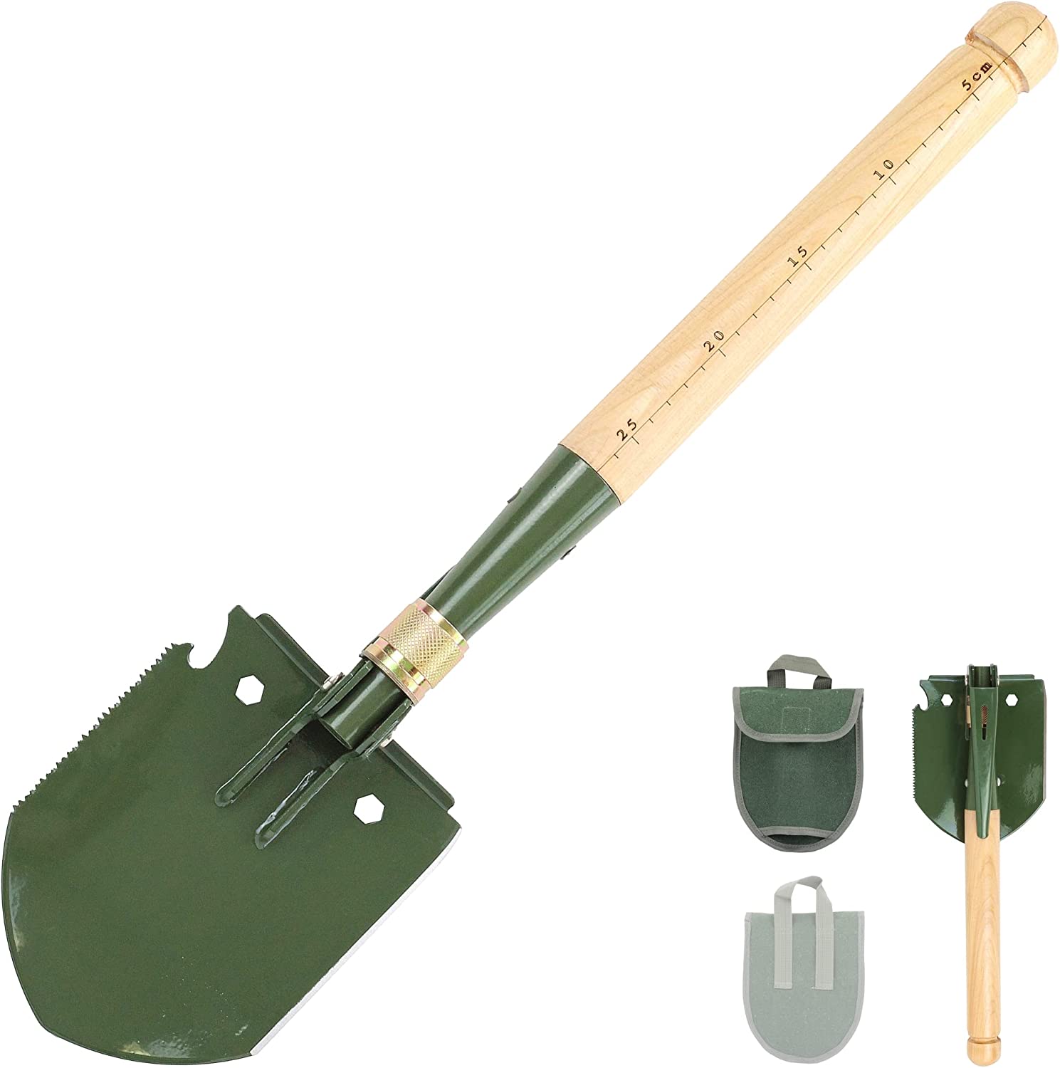 Folding trench online shovel