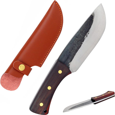 Mastiff Gears® Rhino Horn Handcrafted Full Tang Fixed Blade Knife