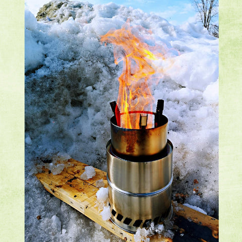 Mastiff Gears® Lightweight Camping Stove, Stainless Steel Backpacking Stove (Big, 7.87 Diameter) Mastiff Gears® Lightweight Camping Stove, Stainless Steel Backpacking Stove (Big, 7.87 Diameter)
