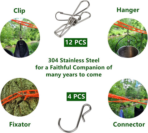 Mastiff GearsĀ® Camping Lanyard 33 FT Mastiff GearsĀ® Camping Lanyard 33 FT