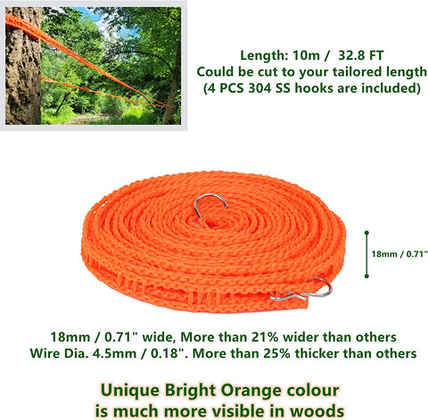 Mastiff GearsĀ® Camping Lanyard 33 FT Mastiff GearsĀ® Camping Lanyard 33 FT