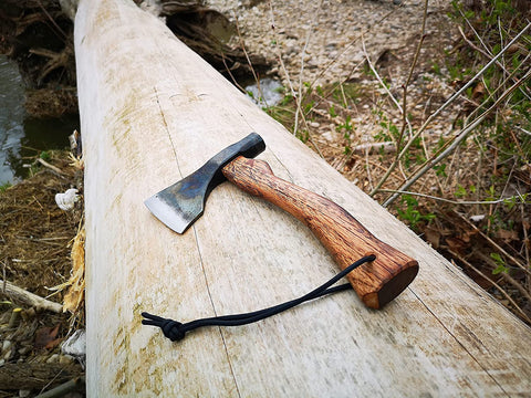 Mastiff GearsĀ® Hobbit Hand-Forged Mini Hatchet Mastiff GearsĀ® Hobbit Hand-Forged Mini Hatchet