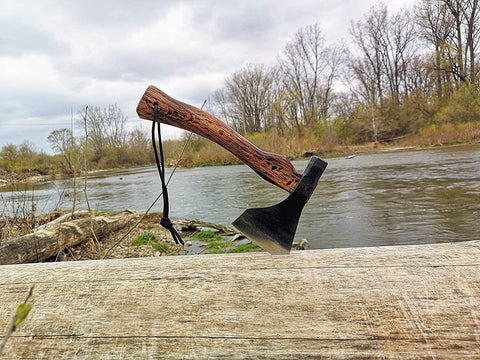 Mastiff GearsĀ® Hobbit Hand-Forged Mini Hatchet Mastiff GearsĀ® Hobbit Hand-Forged Mini Hatchet