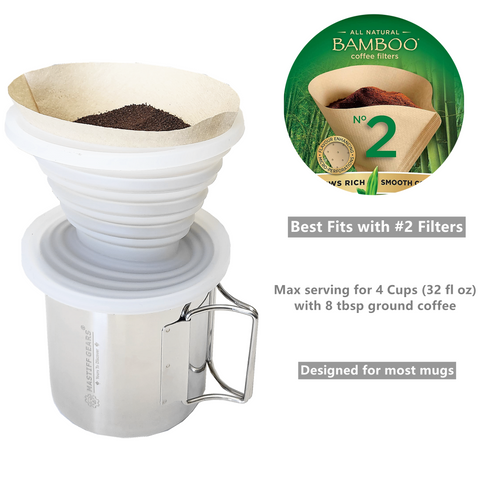 Mastiff Gears ® Collapsible coffee Dripper