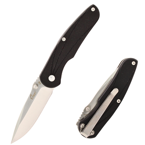Enlan L02 Compact Folding Knife – Under 3" Blade, G10 Handle for EDC, Camping & Tactical Carry