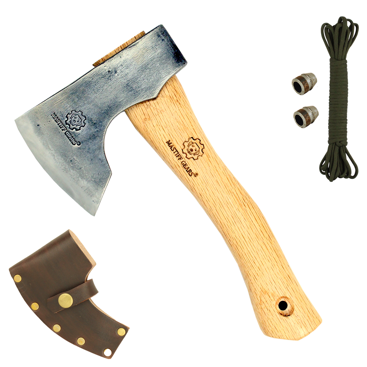 Mastiff Gears® Dwarven Axe, Wooden Handle Hatchet