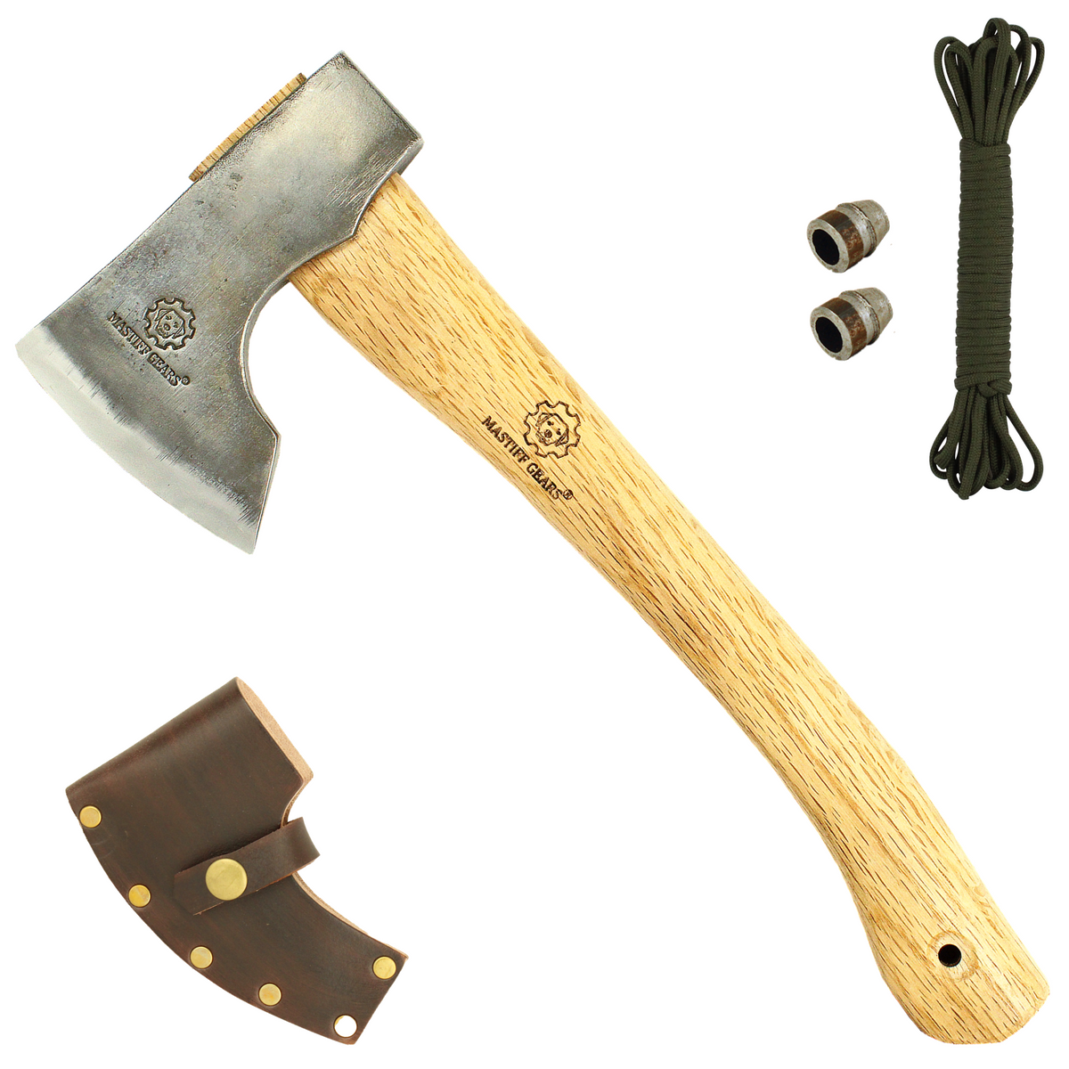 Mastiff Gears® Orcish Axe, Wooden Handle Hatchet