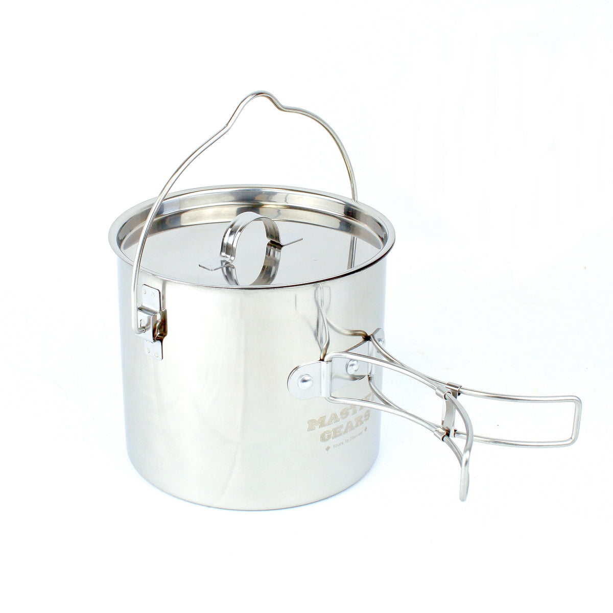 Mastiff Gears 304 18 8 Stainless Steel Ultimate Camping Kettle Pot