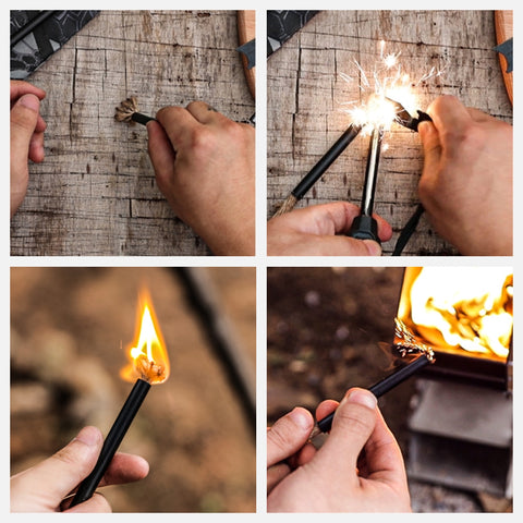 Mastiff Gears® Ultimate Bushcraft Survival Fire Starter Kit