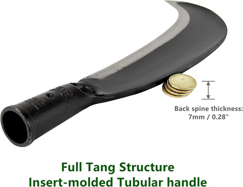 Mastiff Gears® Machete Axe, Full Tang Machete with Sheath