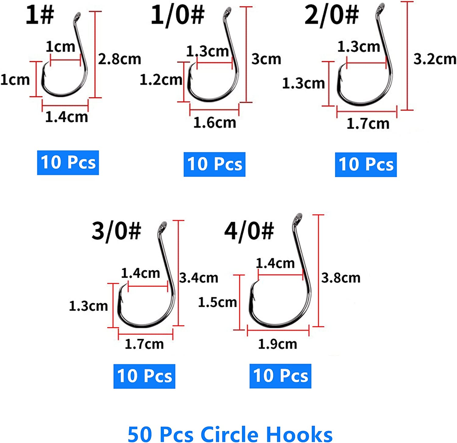In-Line Circle Hooks – Rig Master Tackle